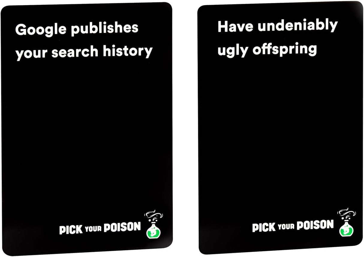 Pick Your Poison NSFW/After Dark Edition