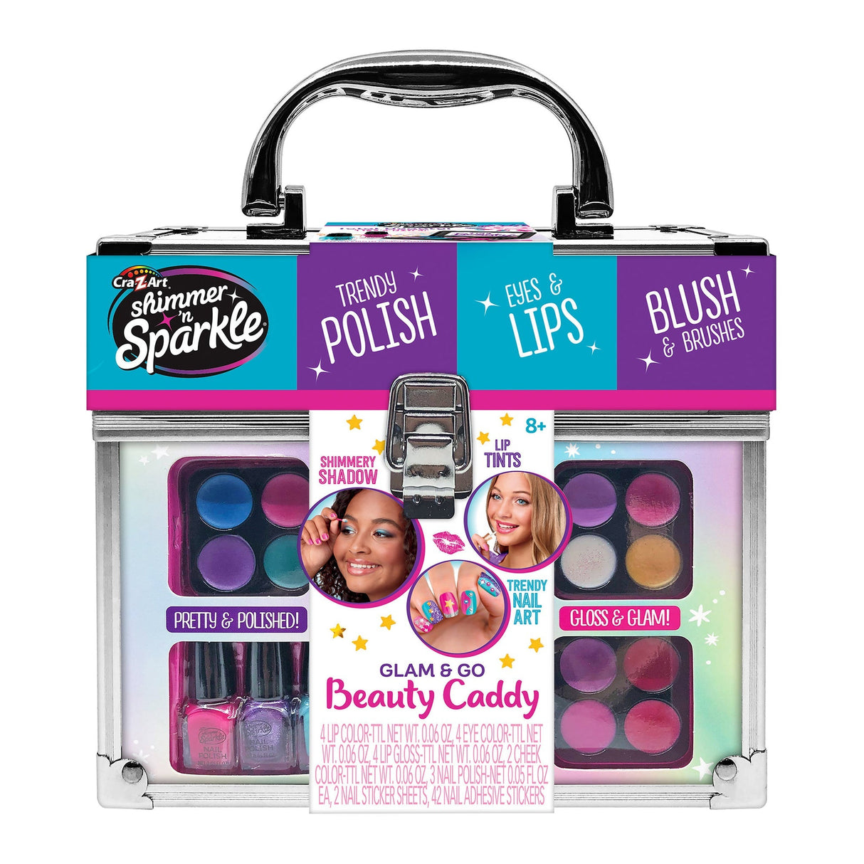 Shimmer 'n Sparkle Glam And Go Beauty Caddy