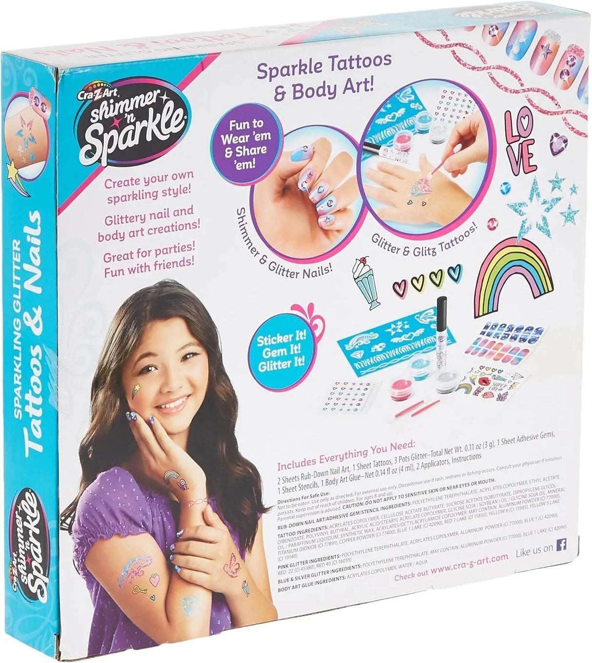 Shimmer 'n Sparkle Nails & Body Tattoos