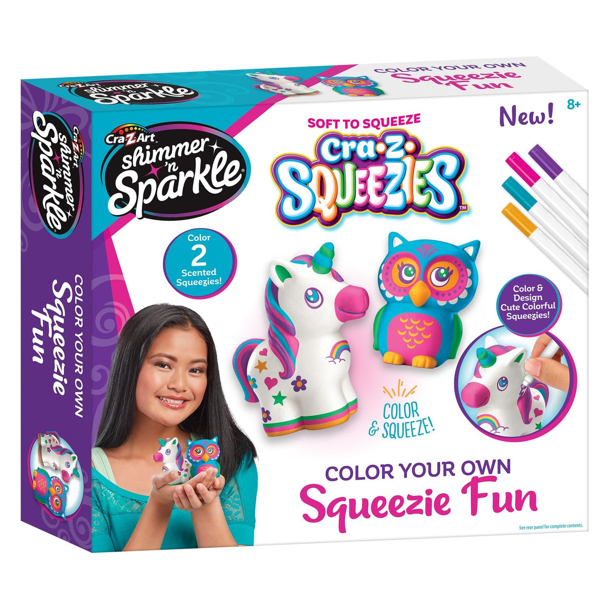 Shimmer 'n Sparkle Squeezie Fun - Starter Set