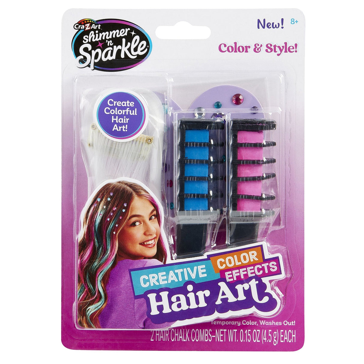 Shimmer 'n Sparkle Color Effects Hair Art