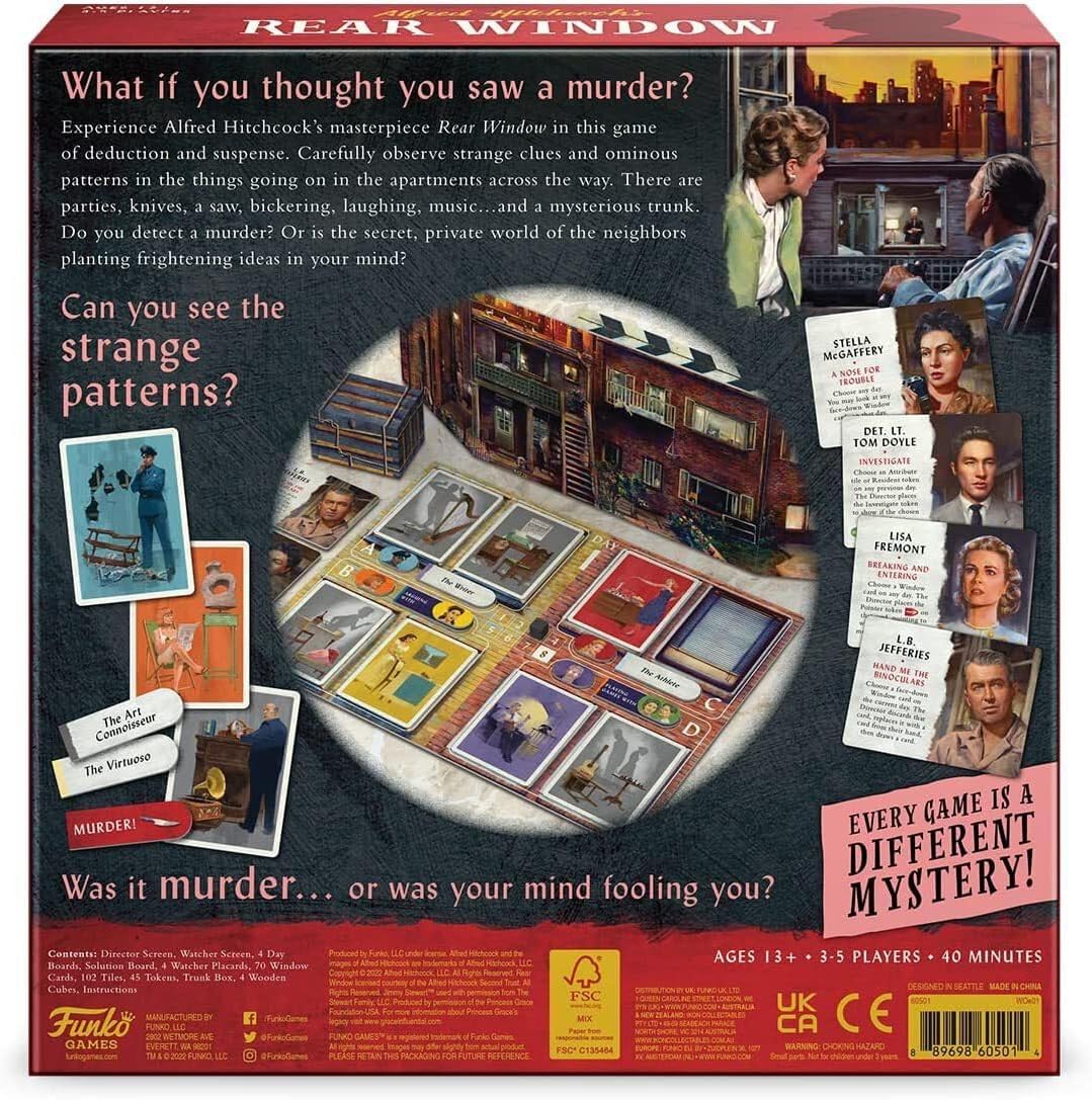 Alfred Hitchcock's Rear Window Board Game