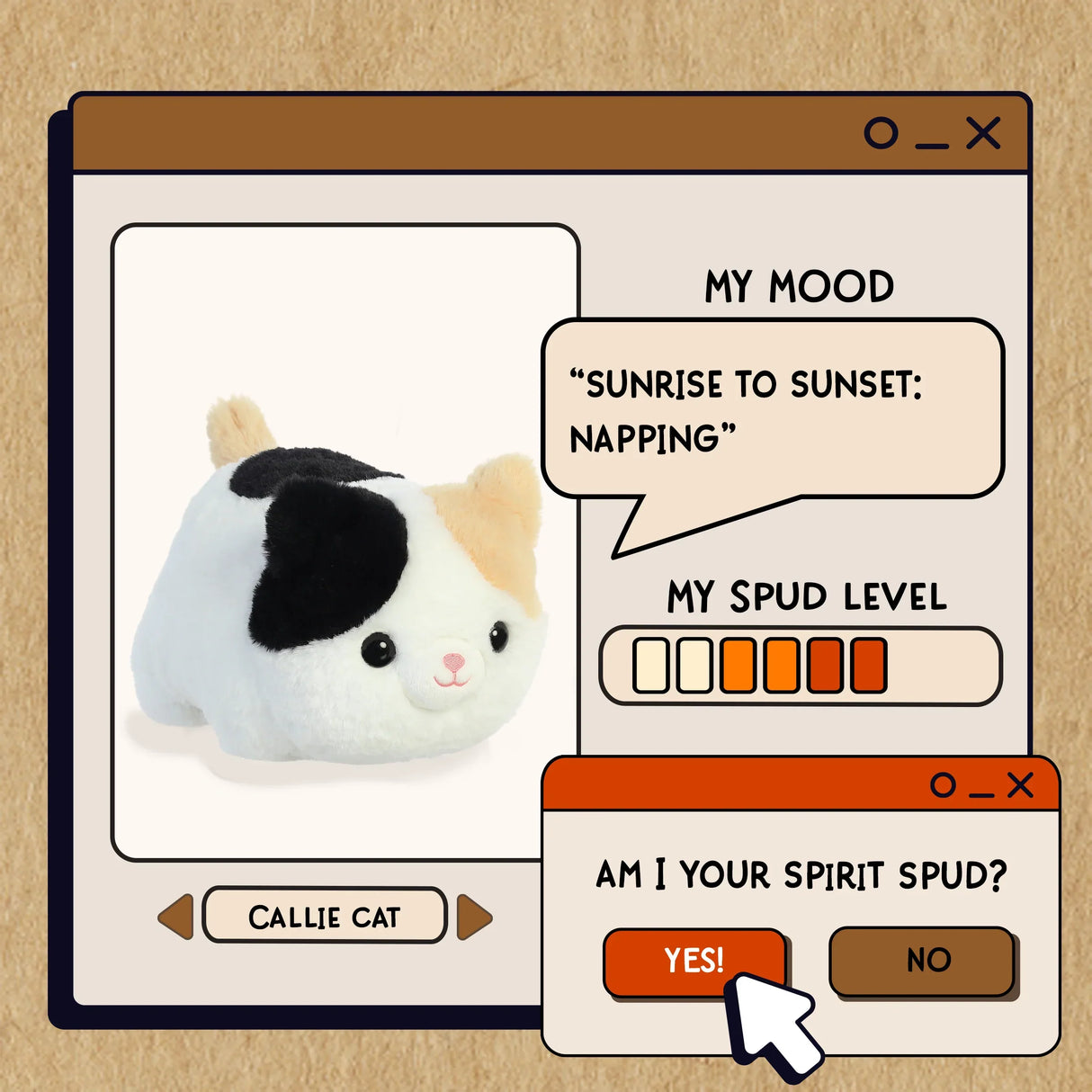 Spudsters - Callie Cat (25cm)