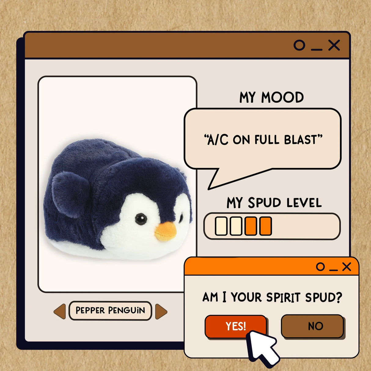 Spudsters - Pepper Penguin (25cm)