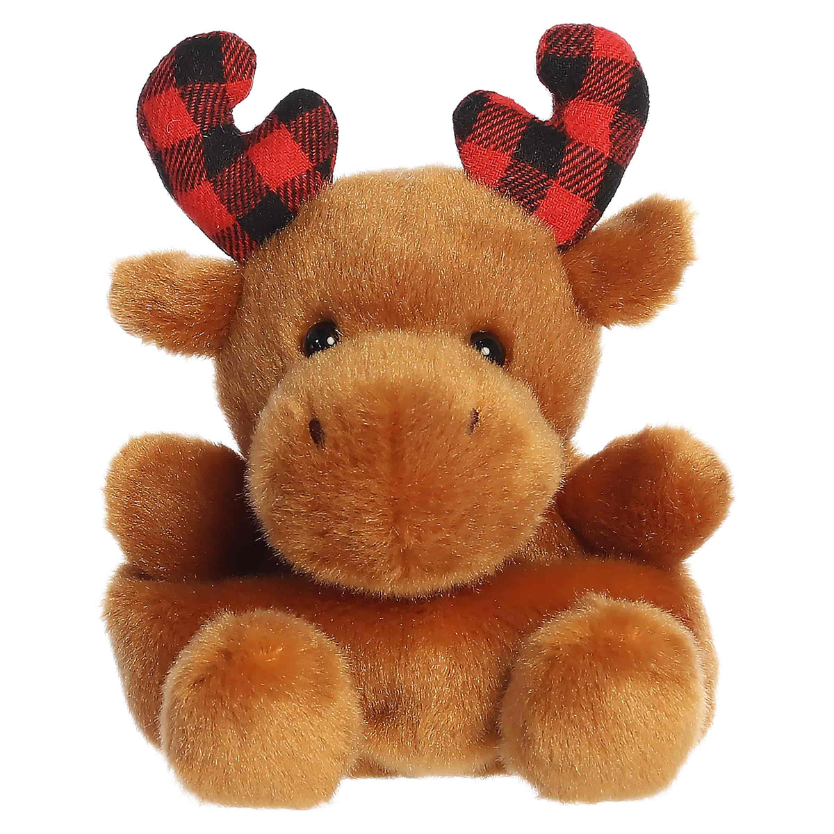Palm Pals Plush - Clove Plaid Moose