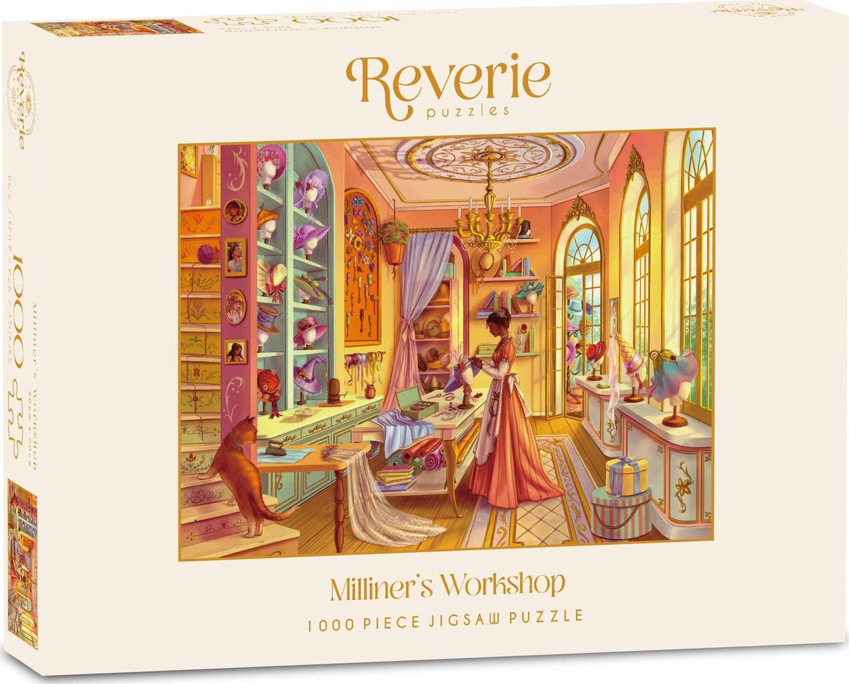 Reverie Puzzles: Milliner's Workshop Jigsaw Puzzle - 1000 Pieces