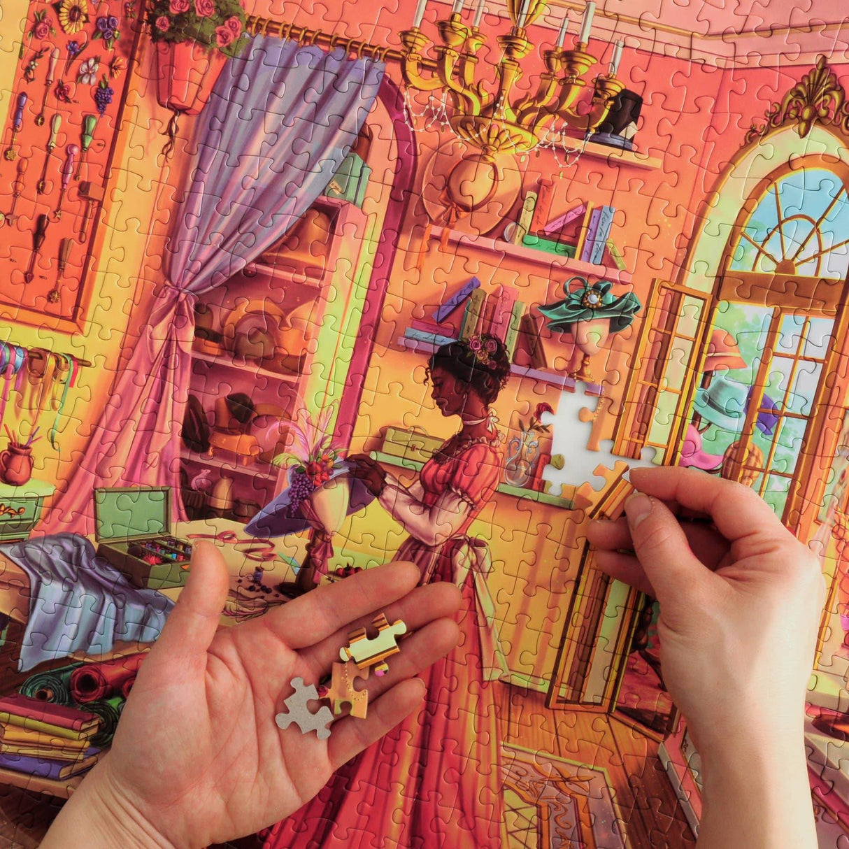 Reverie Puzzles: Milliner's Workshop Jigsaw Puzzle - 1000 Pieces