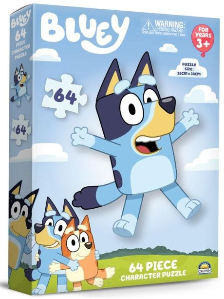 Character Puzzles - Bluey - 64 Piece
