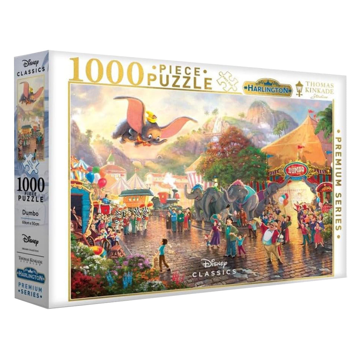 Harlington Thomas Kinkade PQ Disney Dumbo 1000 pieces