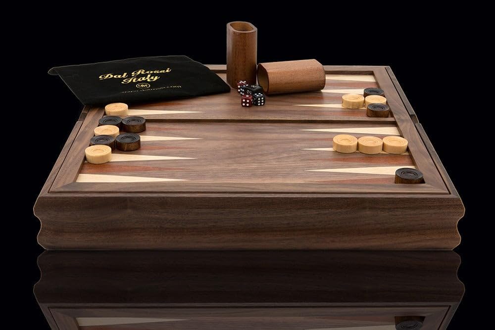 Dal Rossi Italy Chess/Checkers/Backgammon (35cm)