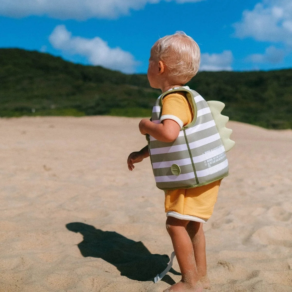 Sunnylife: Kids Swim Vest 2-3 Years Into the Wild - Khaki