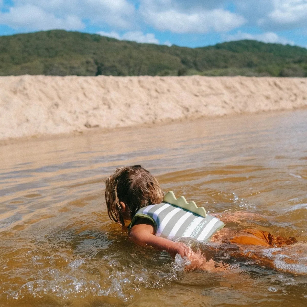 Sunnylife: Kids Swim Vest 2-3 Years Into the Wild - Khaki