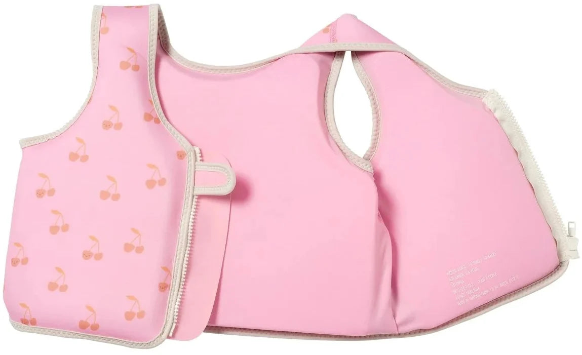 Sunnylife: Kids Swim Vest 3-6 Years - Cotton Candy Cherry