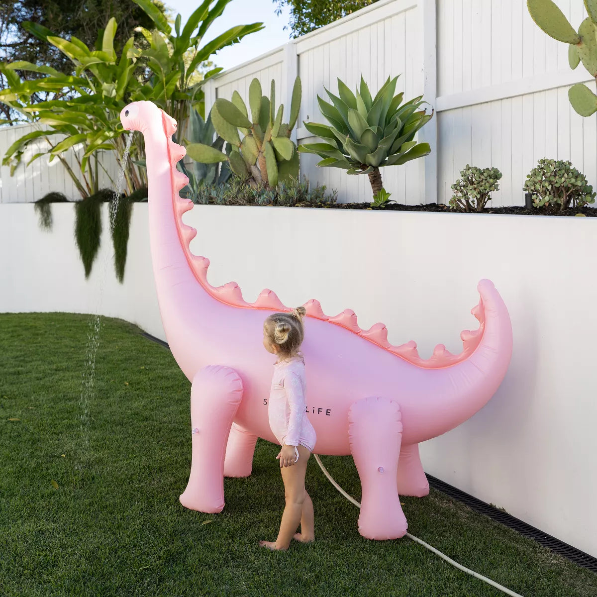 Sunnylife: Dino Giant Sprinkler Into the Wild - Pink