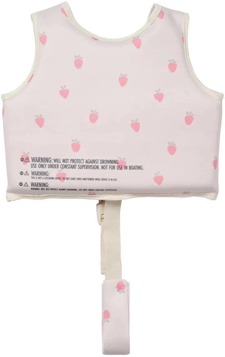 Sunnylife: Kids Swim Vest 2-3 Years - Strawberry Sunshine