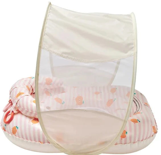 Sunnylife: Interactive Baby Float Poppy the Peach - Pink Stripe