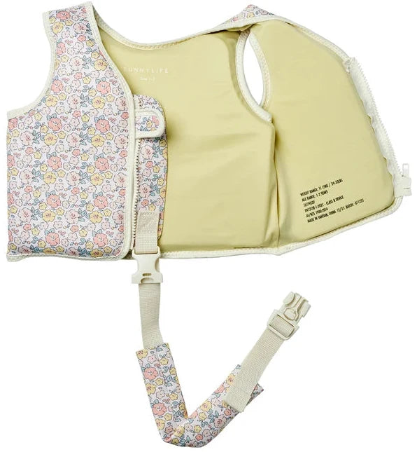 Sunnylife: Float Vest 1-2 Years Into the Garden - Ditsy Floral