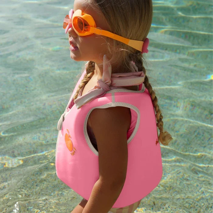 Sunnylife: Float Vest 3-6 Years Poppy the Peach - Neon Pink