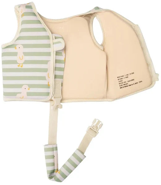 Sunnylife: Kids Swim Vest 1-2 Years Dex the Duck