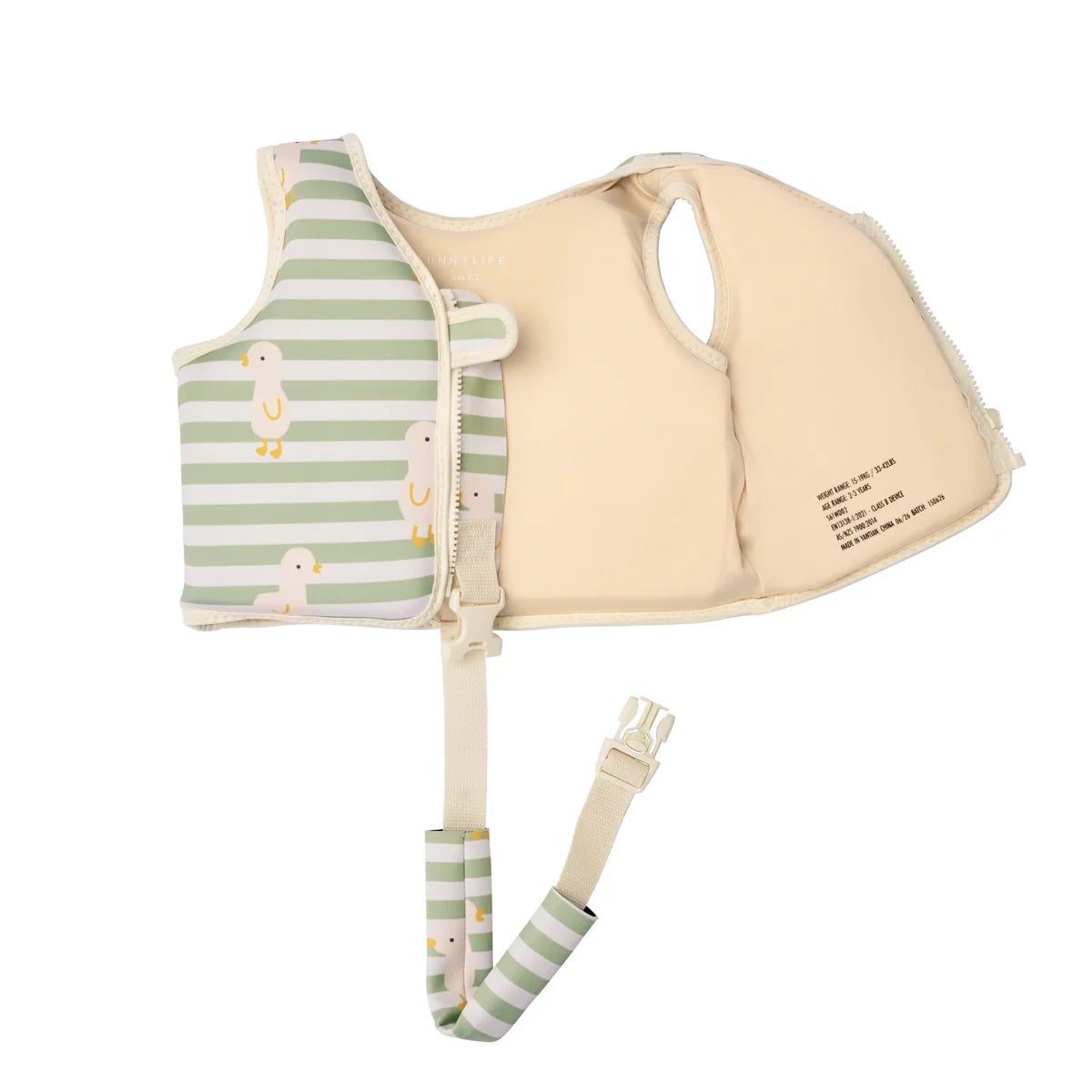 Sunnylife: Kids Swim Vest 2-3 Years Dex the Duck