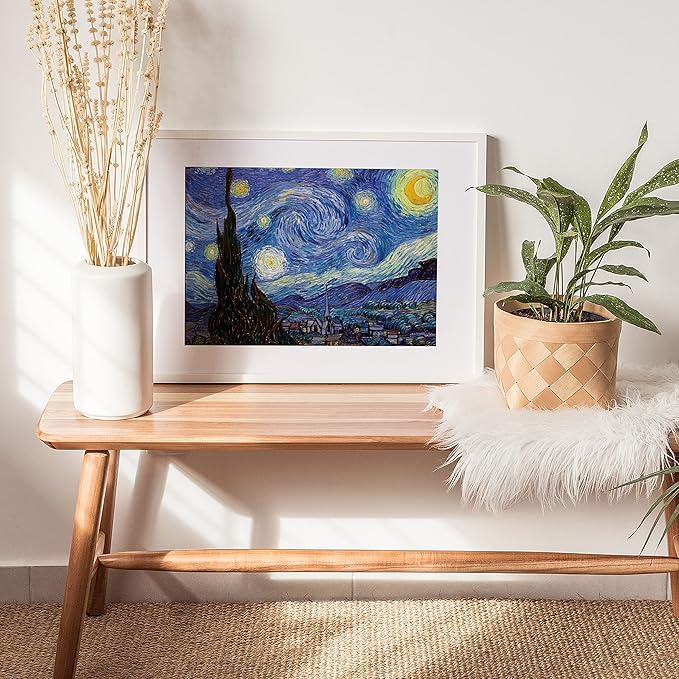 Mindbogglers Gold 1500pc Puzzle - Starry Night by Van Gogh