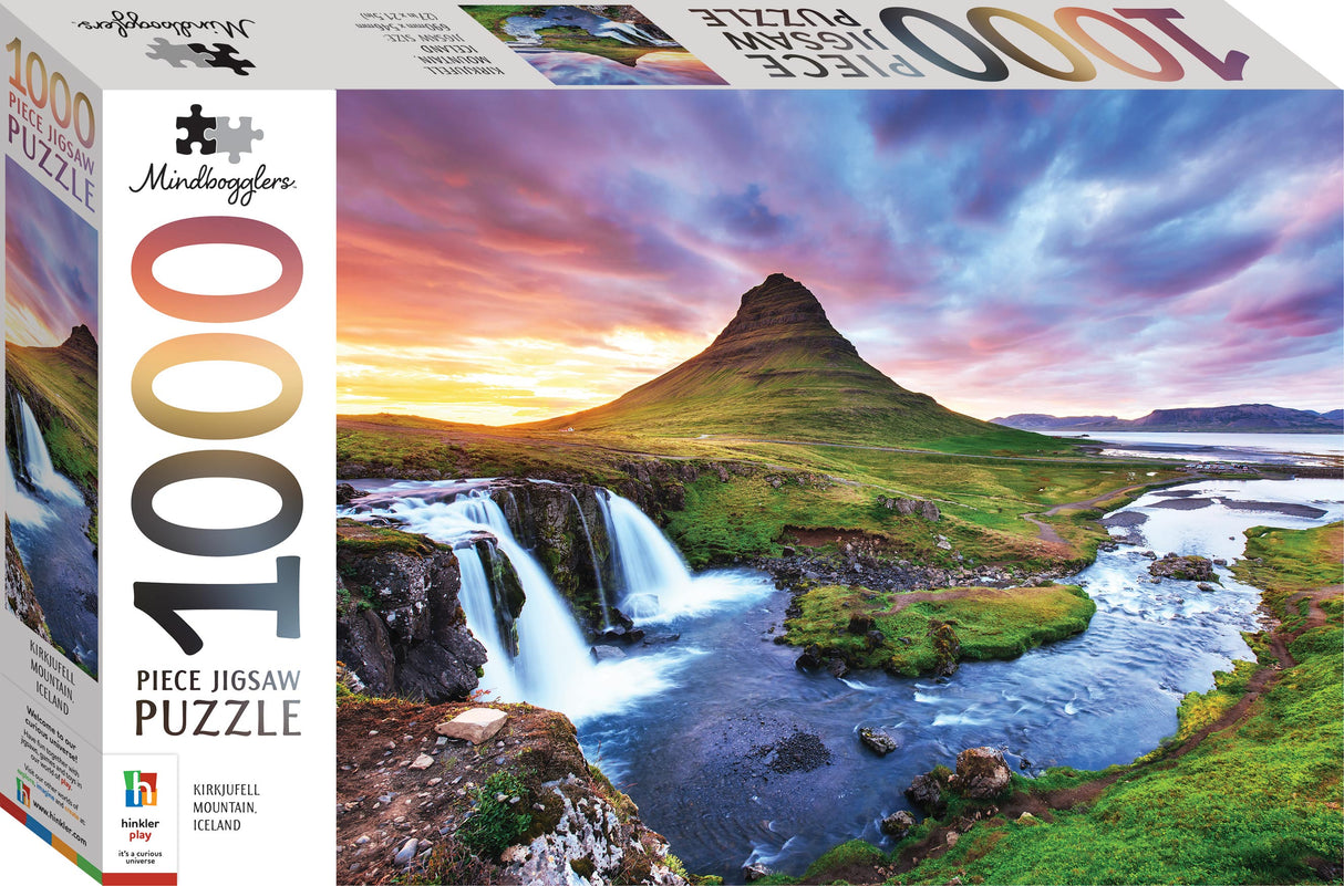 Mindbogglers 1000pc Puzzle - Kirkjufell Mountain Iceland
