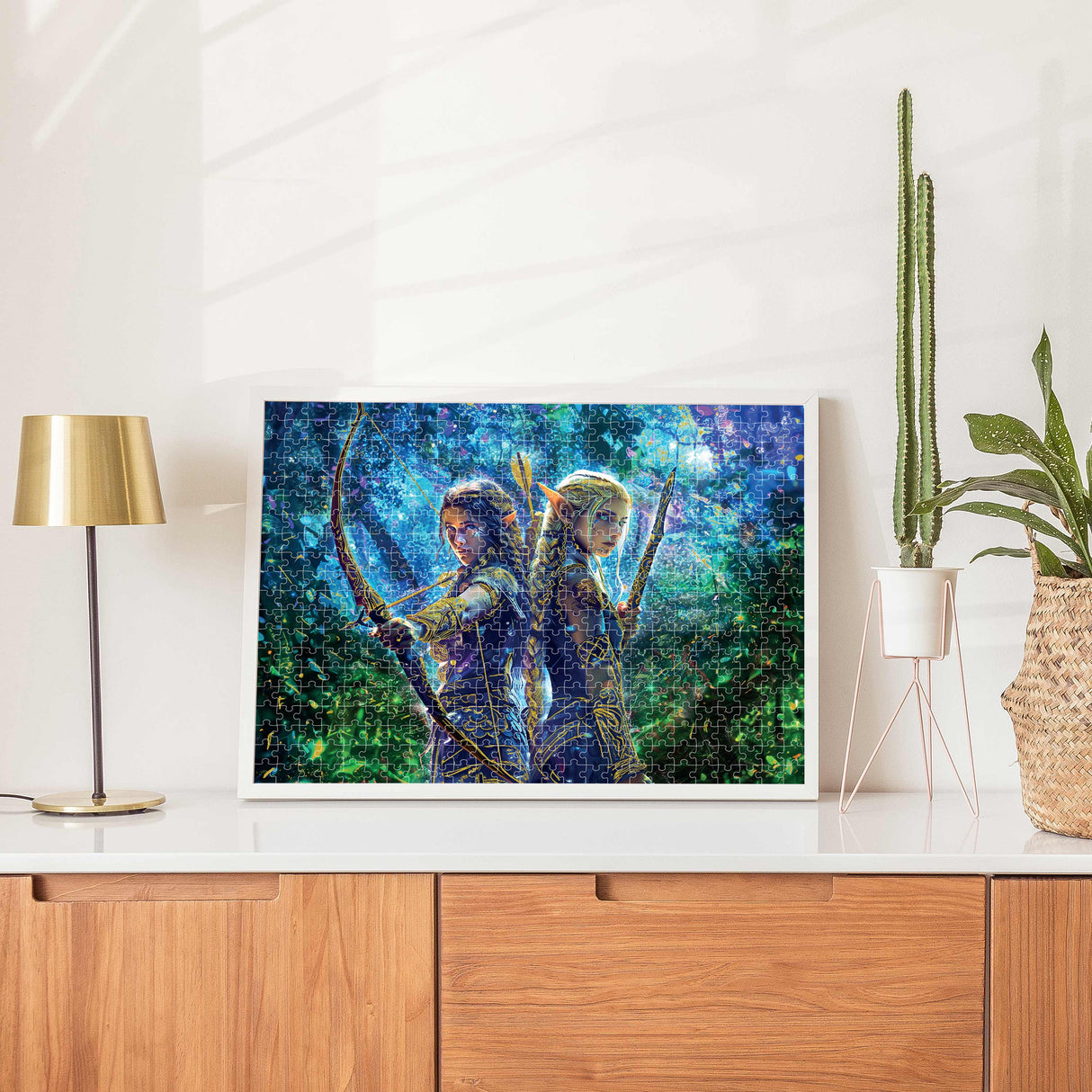 Mindbogglers Gold 500pc Puzzle - Fae Fantasy