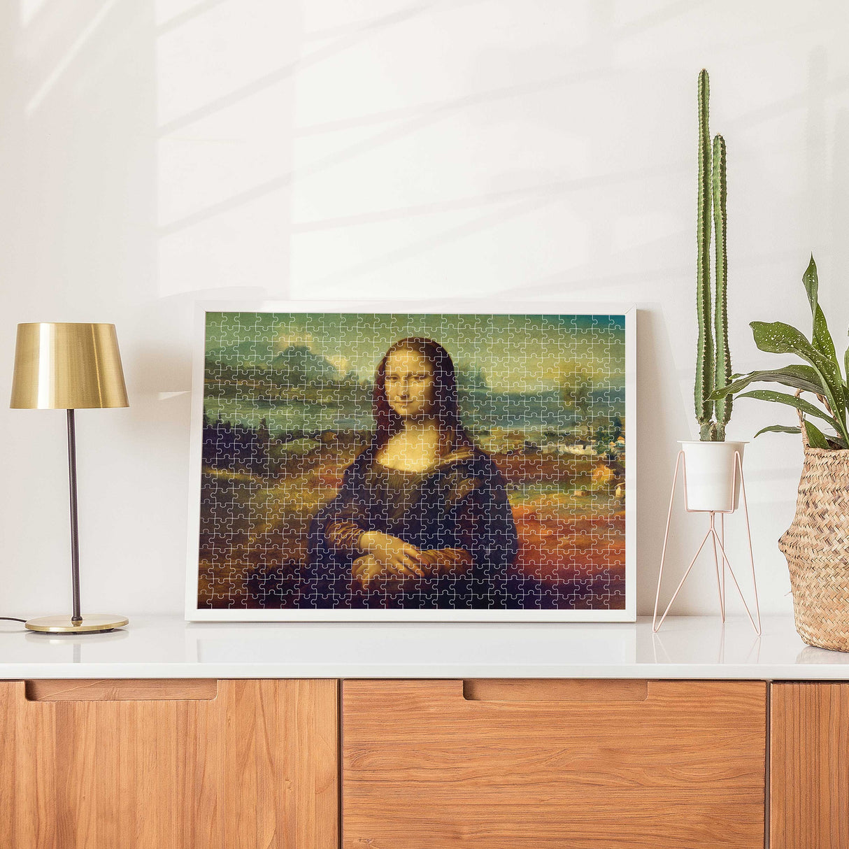 Mindbogglers Gold 500pc Puzzle - Mona Lisa