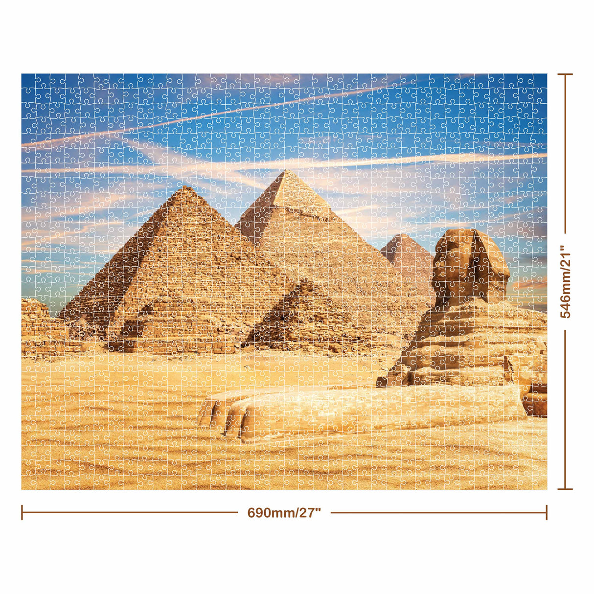Mindbogglers 1000pc Puzzle - Egypt