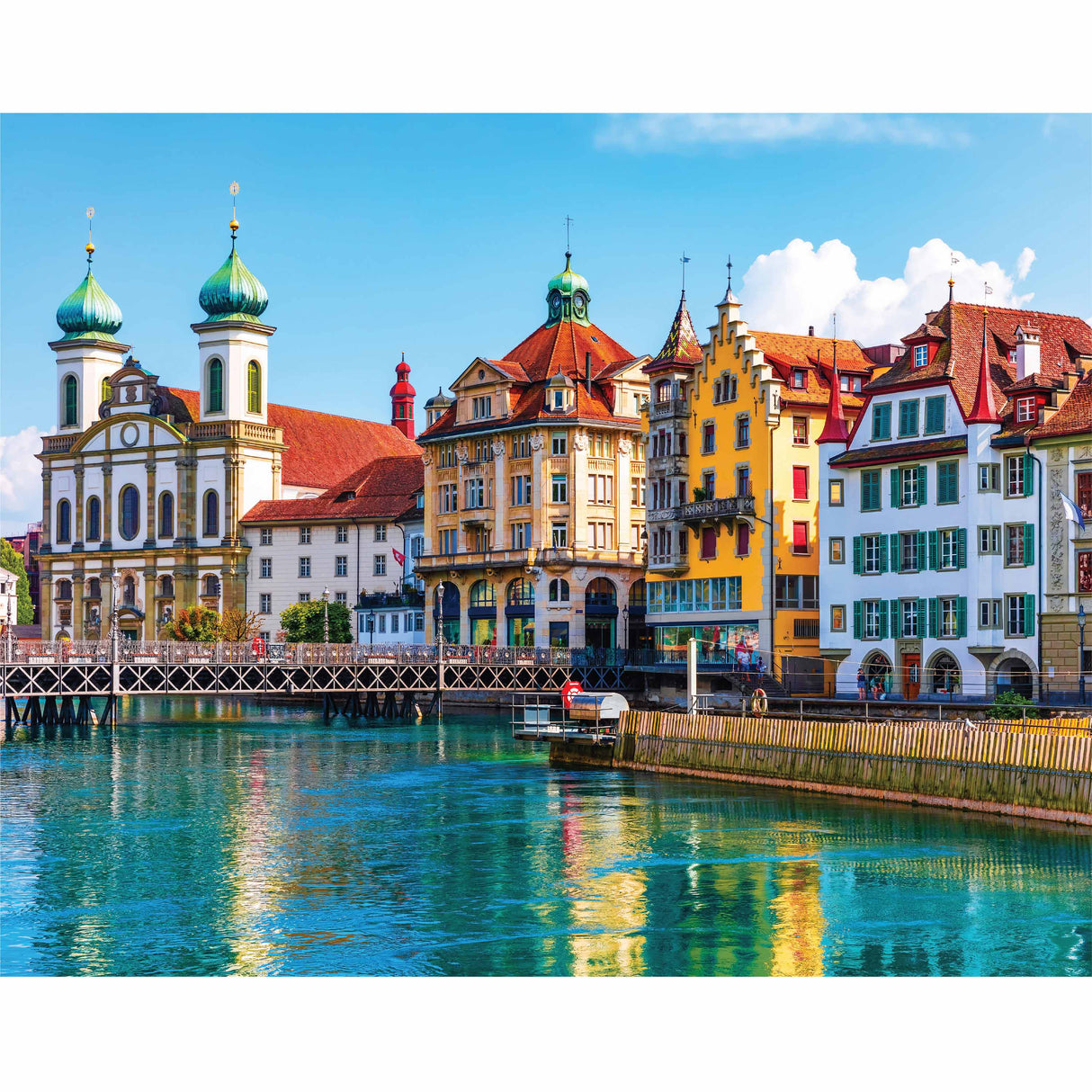 Mindbogglers 1000pc Puzzle - Lucerne Switzerland