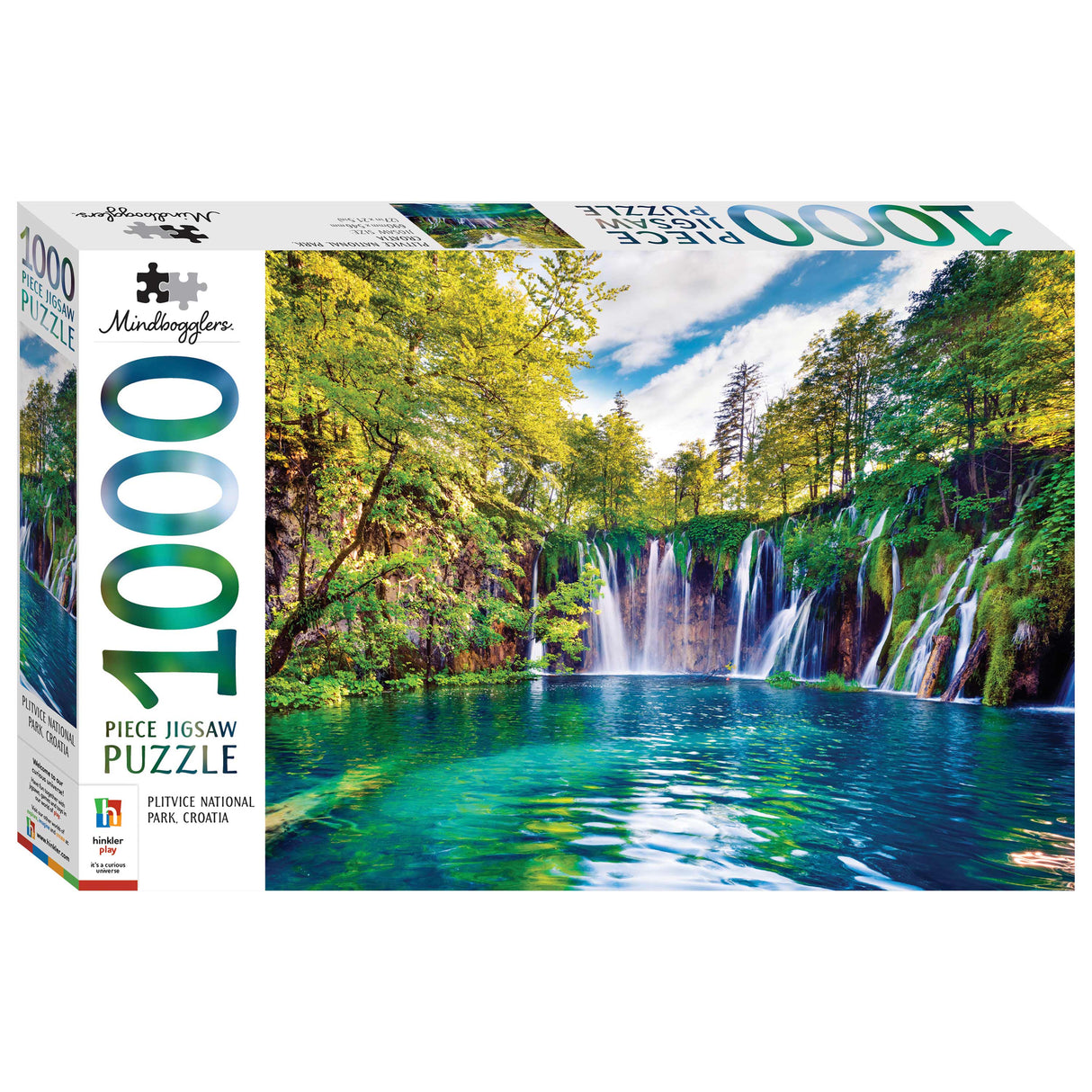 Mindbogglers 1000pc Puzzle - Plitvice National Park Croatia