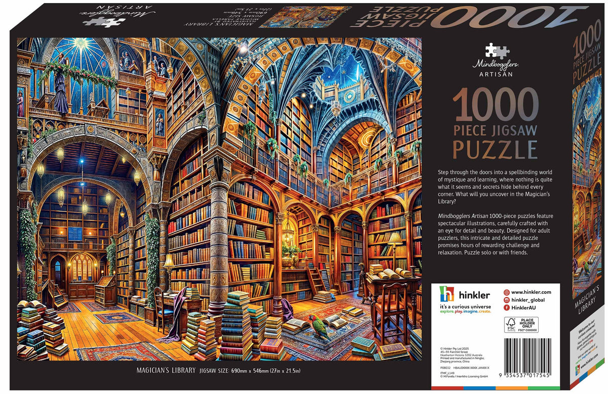 Mindbogglers Magicians 1000PC Puzzle