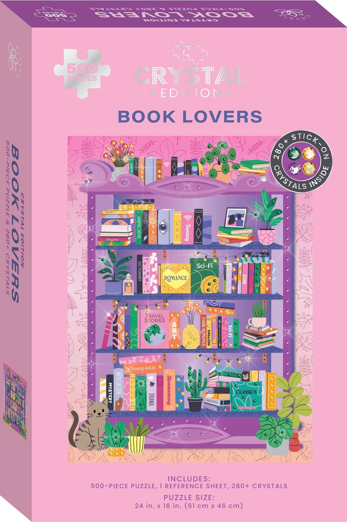 Hinkler: Elevate Crystal Edition Jigsaw Book Lovers