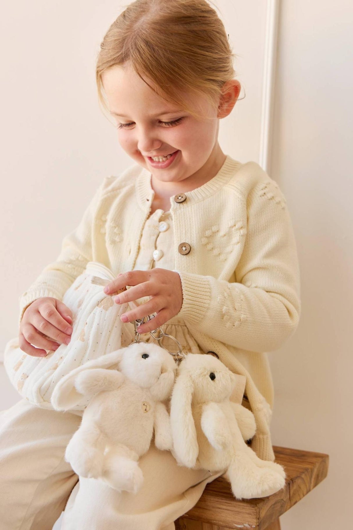 Snuggle Bunnies - Penelope Key Charm - Sunshine 15cm