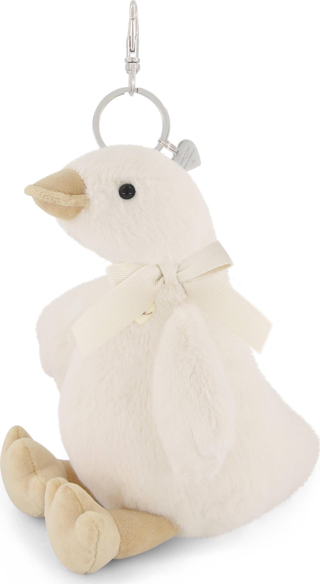 Snuggle Bunnies - Rosie the Duck Key Charm - With Neck Bow 15cm
