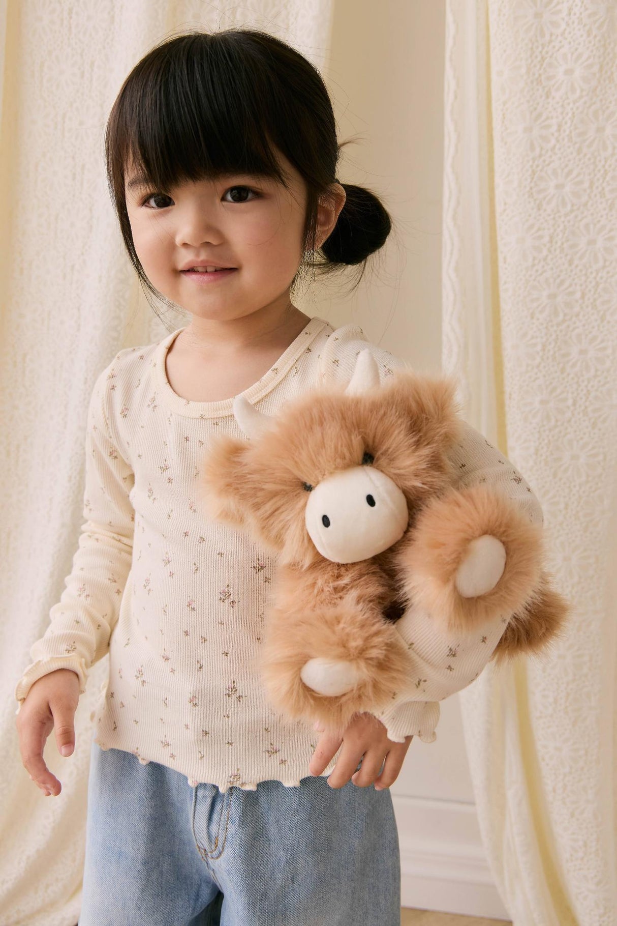 Snuggle Bunnies - Hilda the Highland Cow - Caramel 20cm