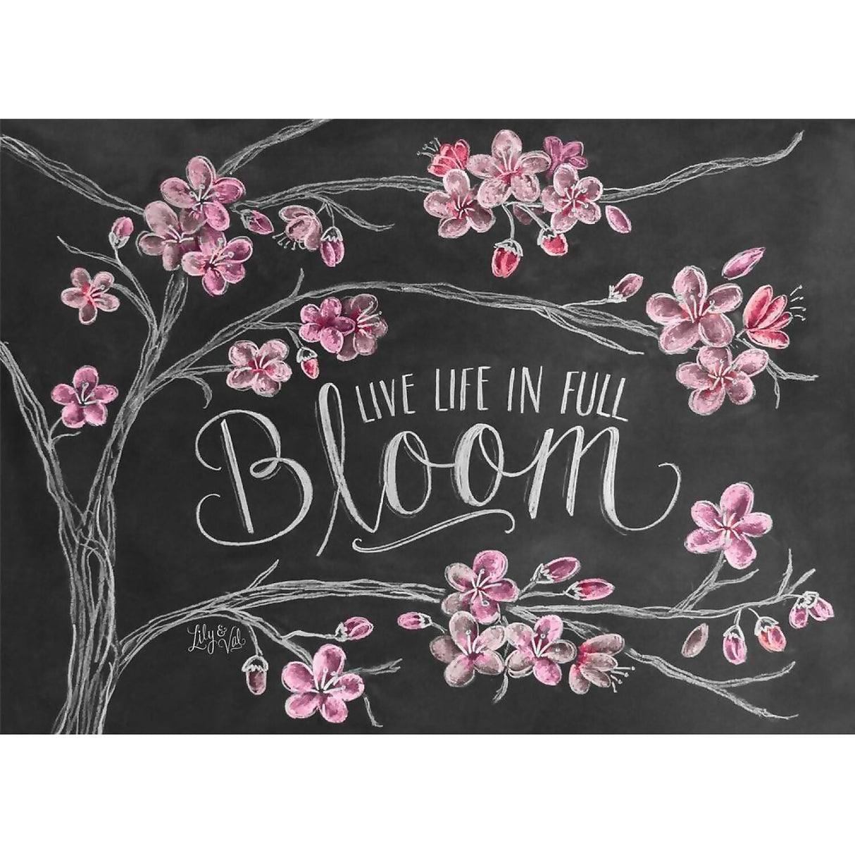 Chalk Talk - 1000 Piece Jigsaw Puzzle - In Full Bloom