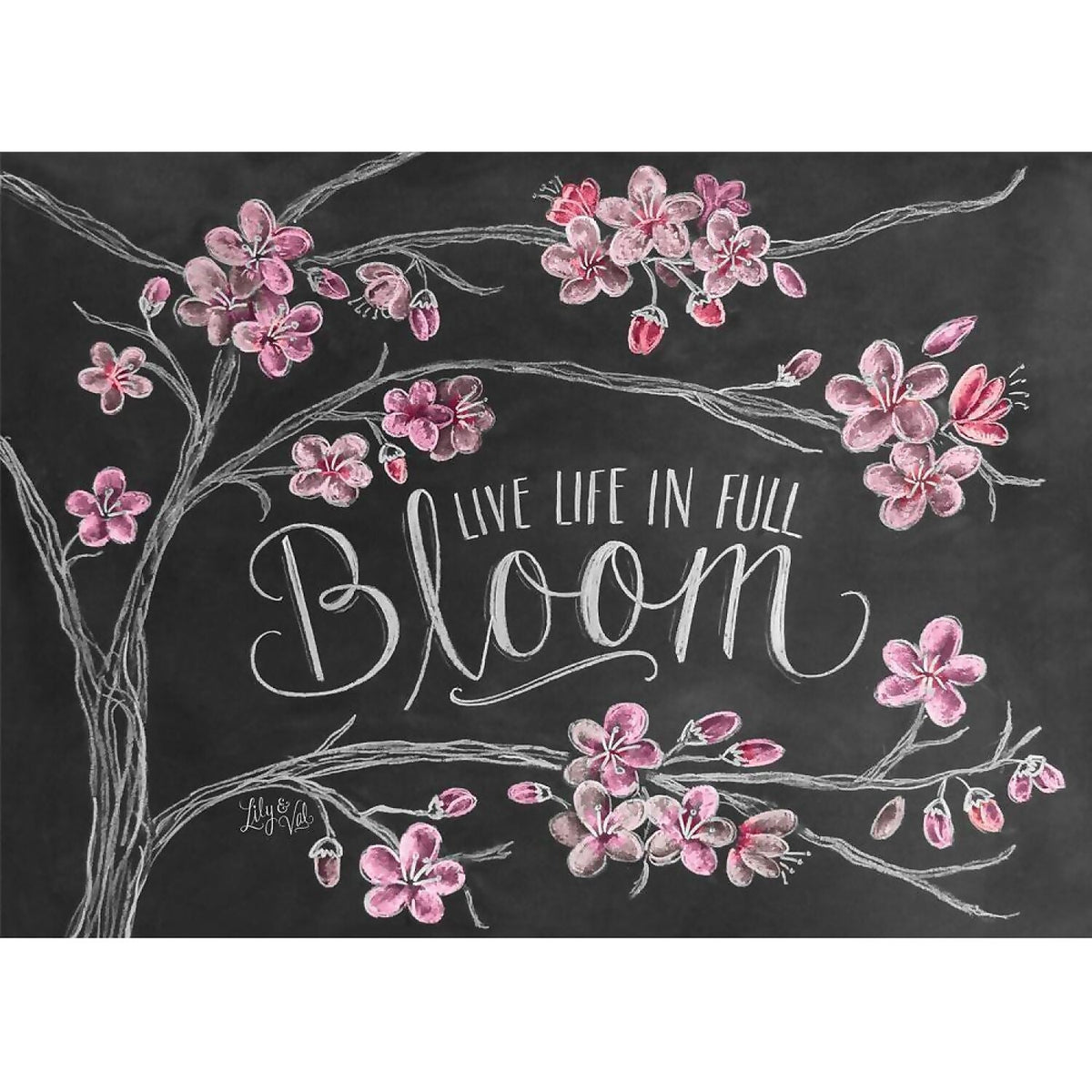 Chalk Talk - 1000 Piece Jigsaw Puzzle - In Full Bloom