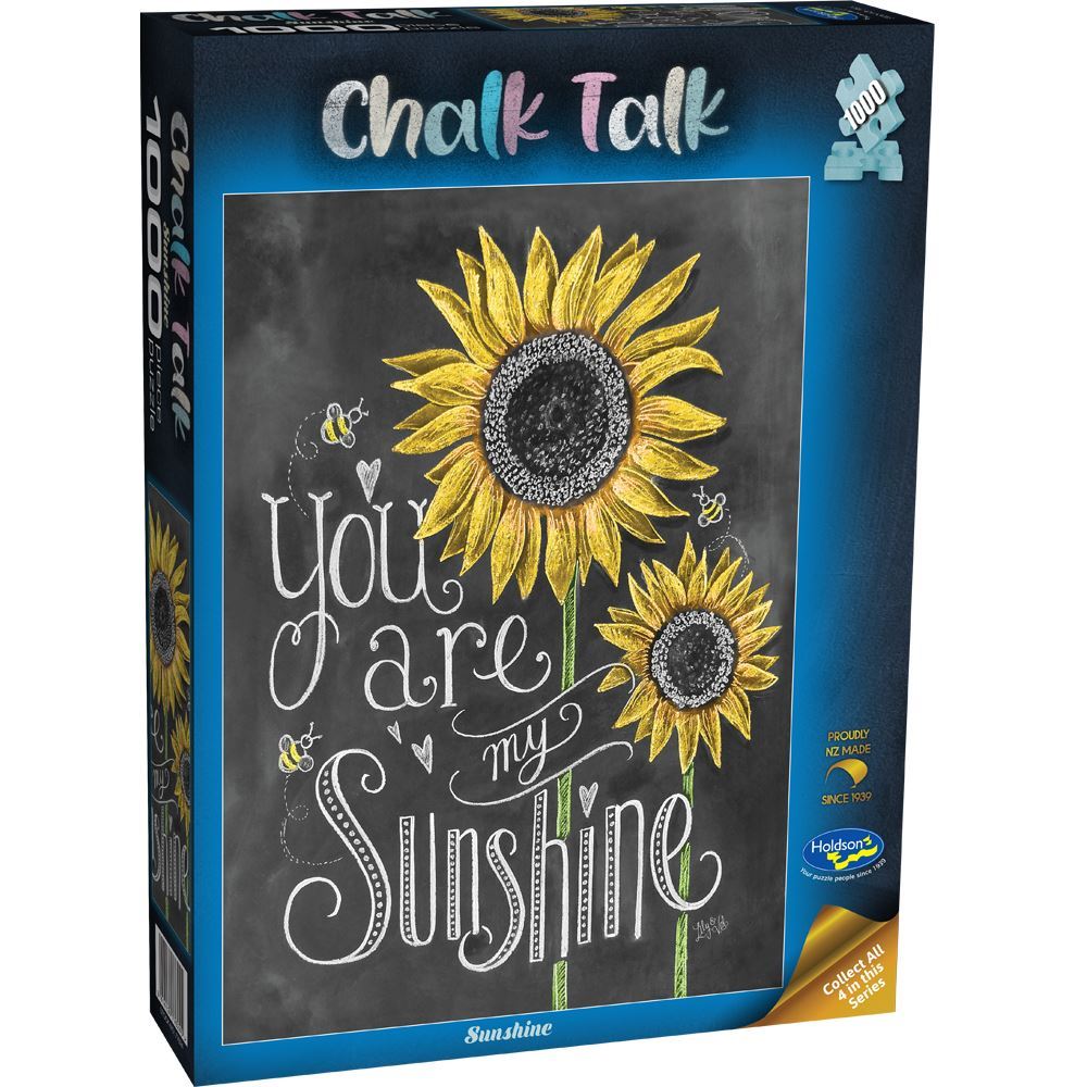 Chalk Talk - 1000 Piece Jigsaw Puzzle - Sunshine