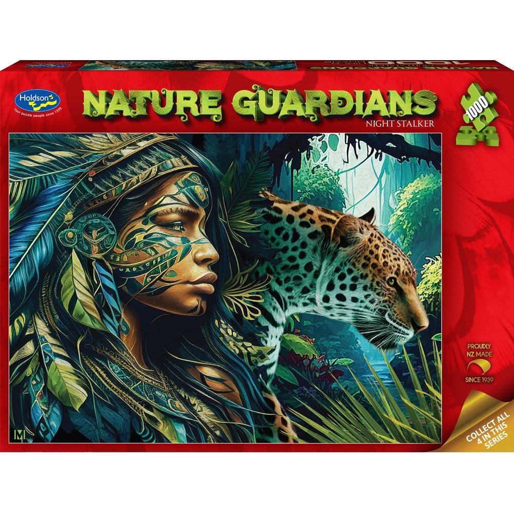 Nature Guardians - 1000 Piece Jigsaw Puzzle Night Stalker