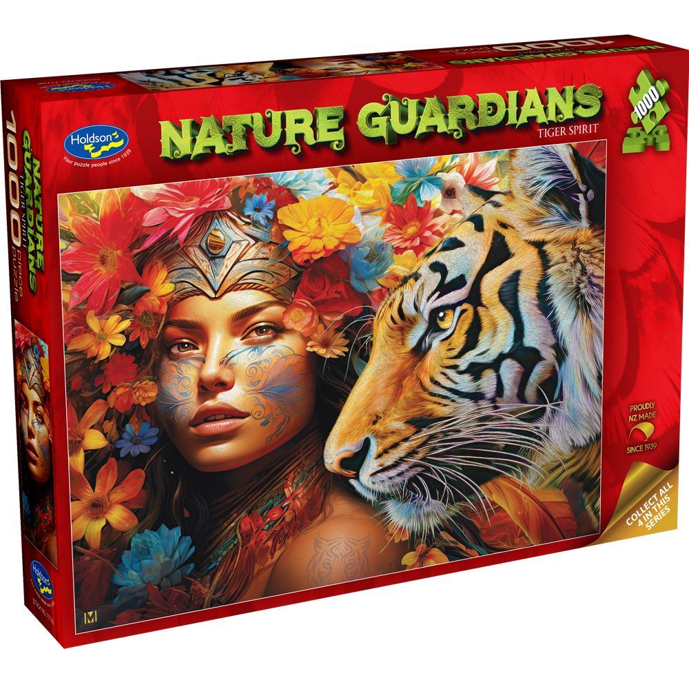 Nature Guardians - 1000 Piece Jigsaw Puzzle Tiger Spirit