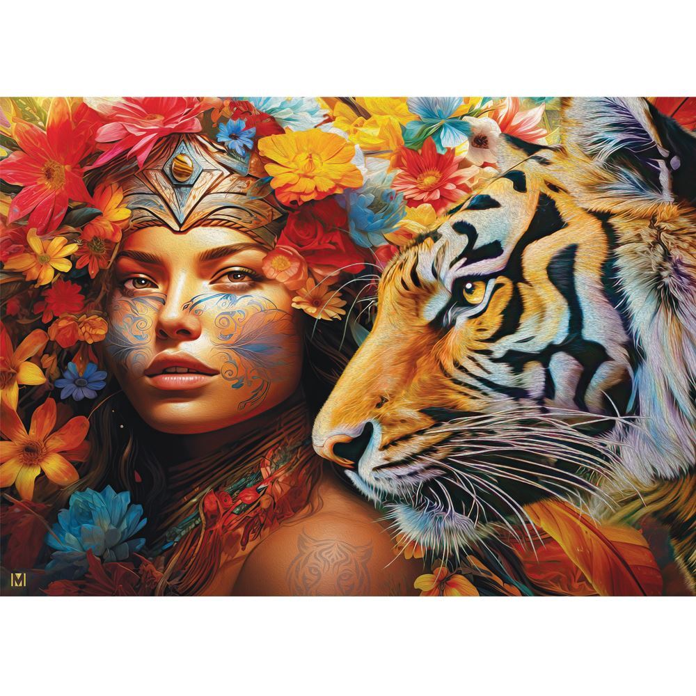 Nature Guardians - 1000 Piece Jigsaw Puzzle Tiger Spirit