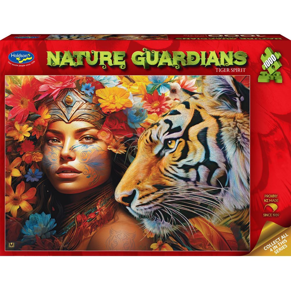 Nature Guardians - 1000 Piece Jigsaw Puzzle Tiger Spirit