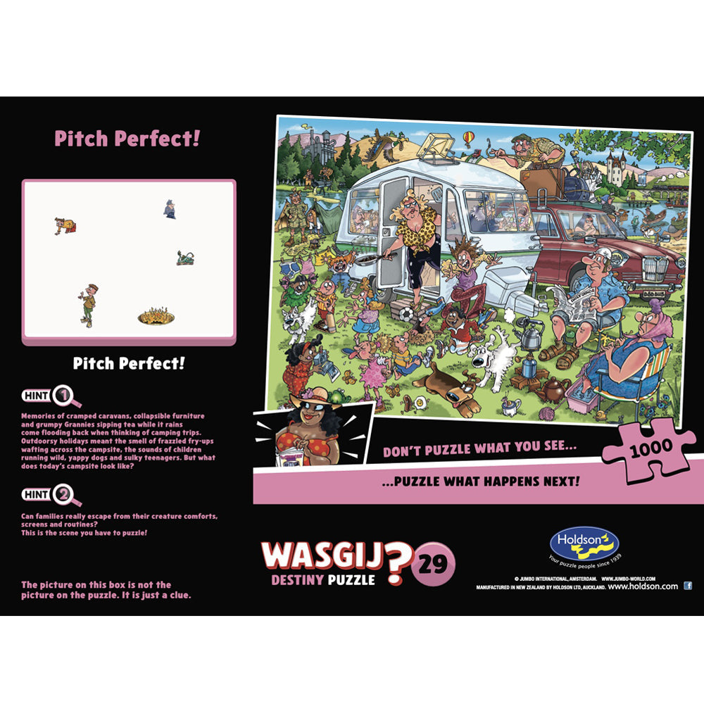 Wasgij Destiny #29 1000 Piece Puzzle - Pitch Perfect
