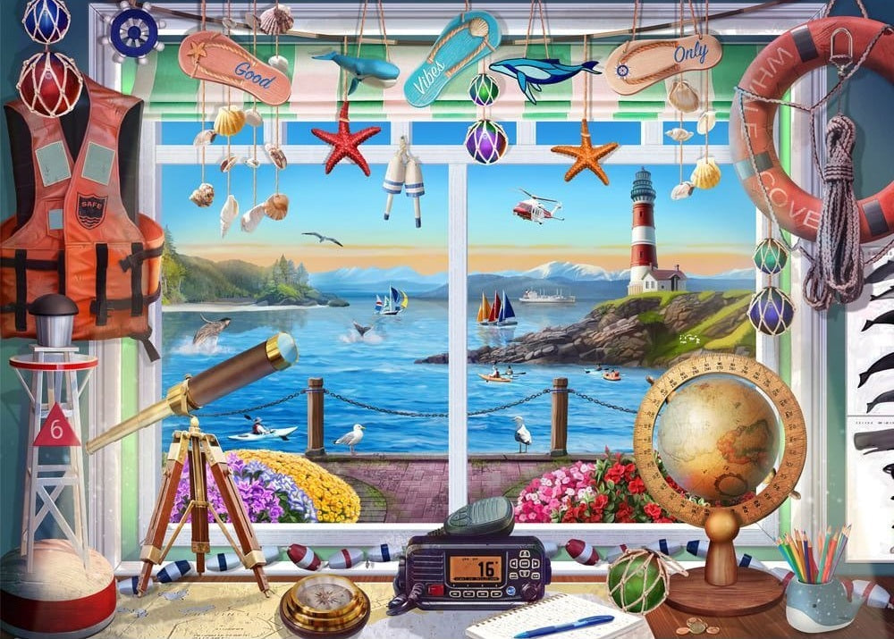 Outside my Window 1000pc Jigsaw Puzzle - Mariners View