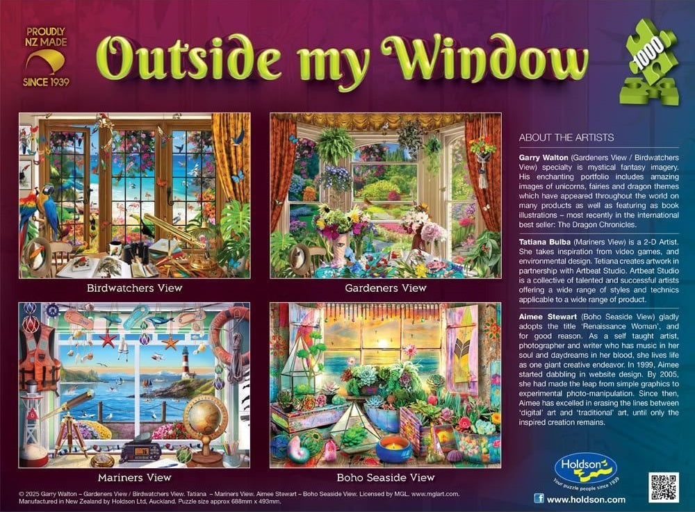 Outside my Window 1000pc Jigsaw Puzzle - Mariners View