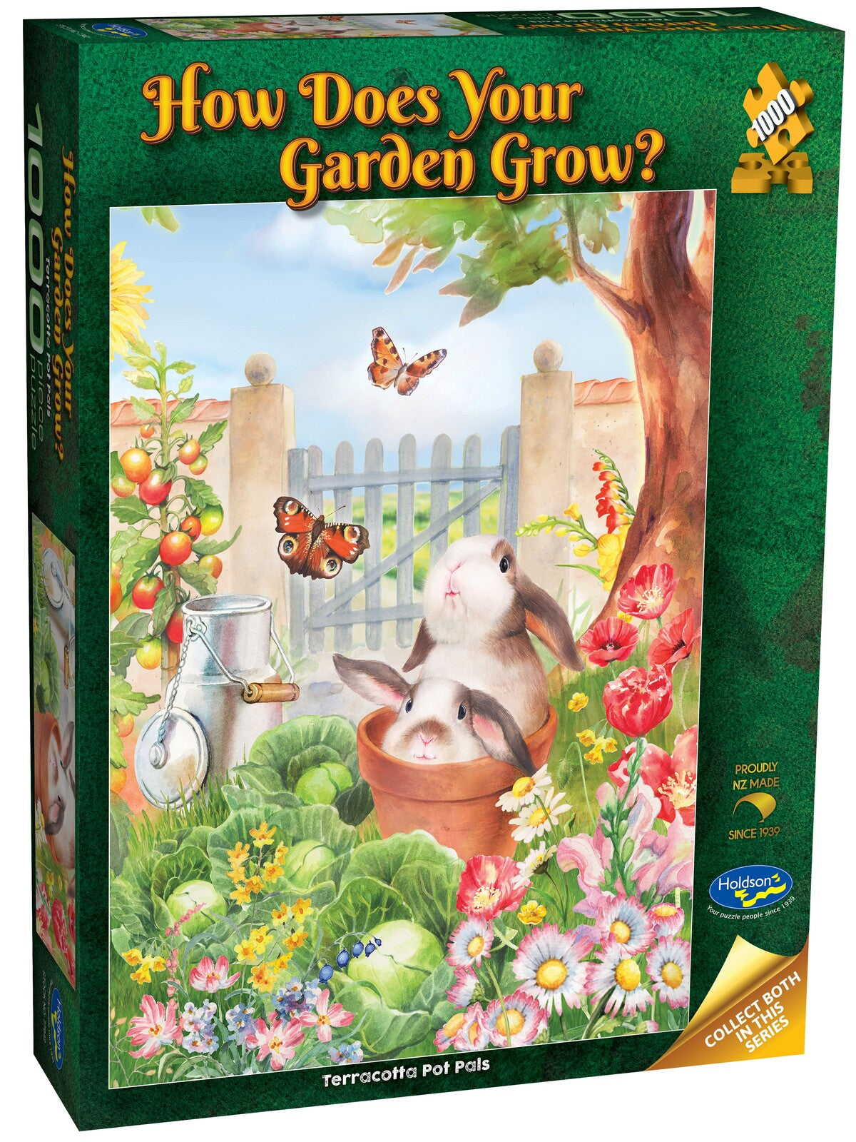 How does your Garden grow? - 1000 Piece Puzzle Terracotta Pot Pals