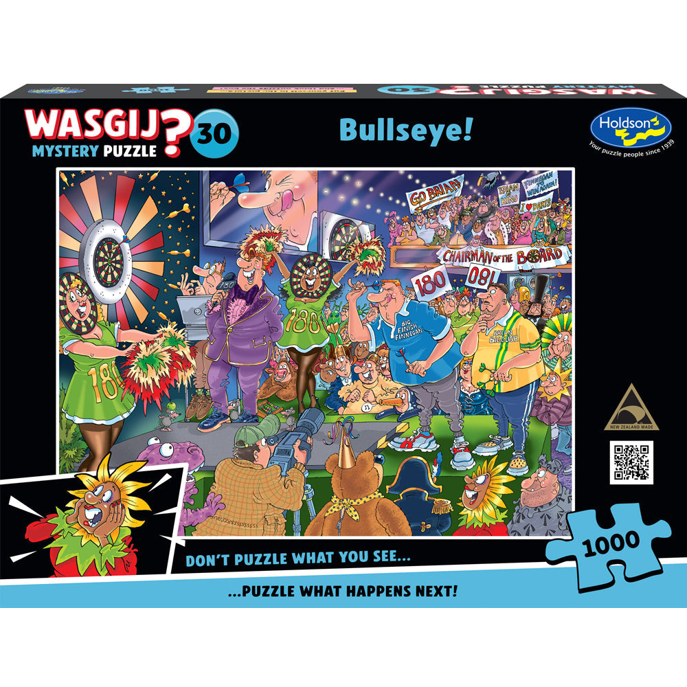 Wasgij Mystery 30: 1000pc Puzzle - Bullseye! (1000 pieces)
