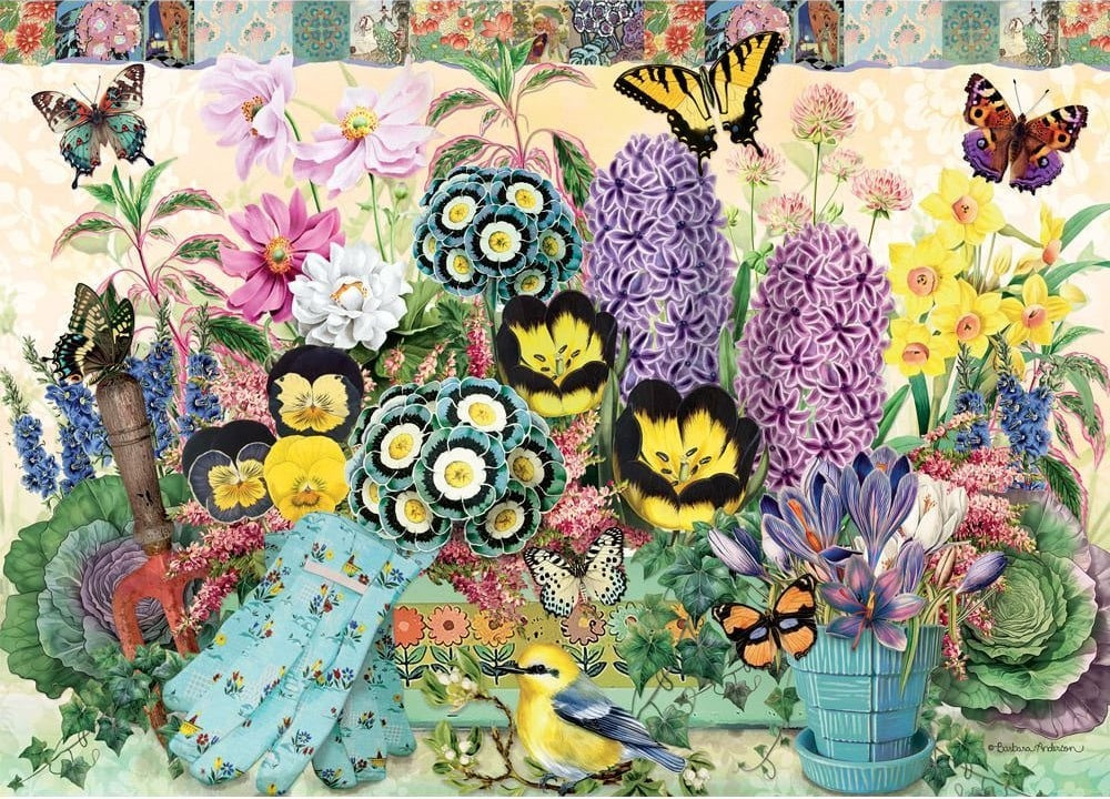 Blossom Bliss: 1000pc Puzzle - Garden Box