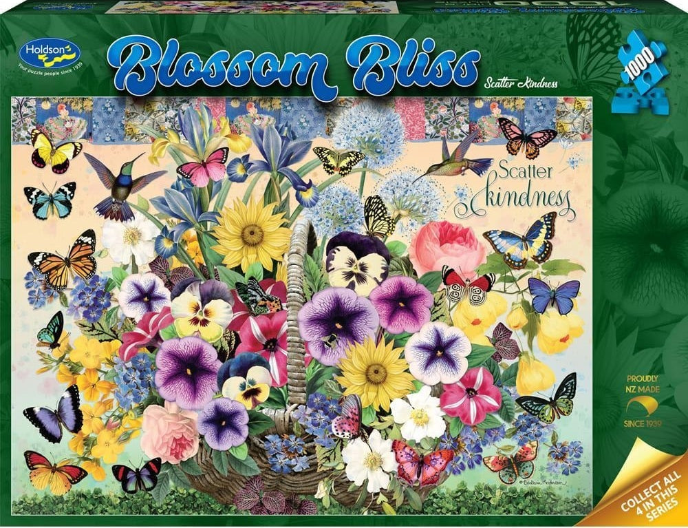 Blossom Bliss: 1000pc Puzzle - Scatter Kindness